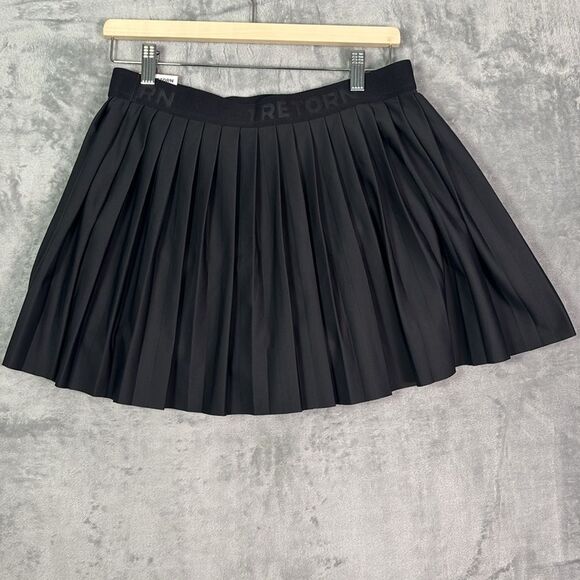 NWT New Tretorn Black Pleated Athletic Skort Size Medium - Picture 7 of 7